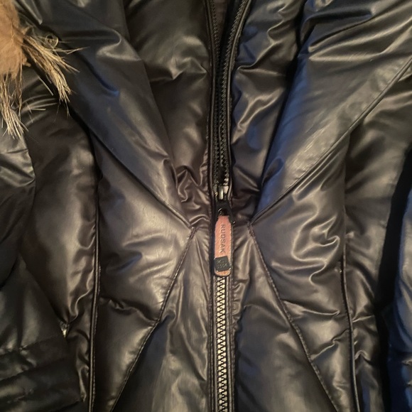 RUDSAK medium coat with real fur (not removable) - Picture 7 of 14